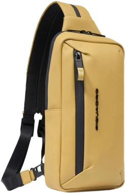 Рюкзак слинг мужской Piquadro Corner 2.0 CA6466C2OW/G желтый полиэстер
