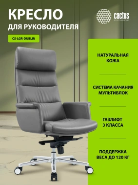 Кресло руководителя Cactus  CS-LGR-DUBLIN