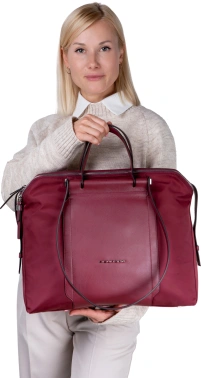 Деловая сумка женская Piquadro Lyra BD4574W92T/BO с отделением для ноутбука 14