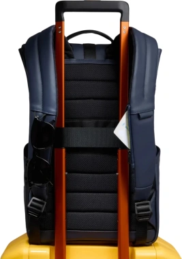 Рюкзак Piquadro Corner 2.0 CA6642C2OW/BLU роллтоп темно-синий полиуретан/полиэстер