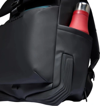 Рюкзак Piquadro Corner 2.0 CA6642C2OW/N роллтоп черный полиуретан/полиэстер