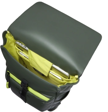 Рюкзак Piquadro Corner 2.0 CA6642C2OW/VE зеленый полиуретан/полиэстер