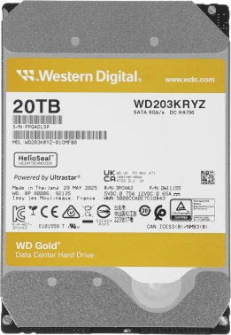 Жесткий диск WD SATA-III 20TB  WD203KRYZ