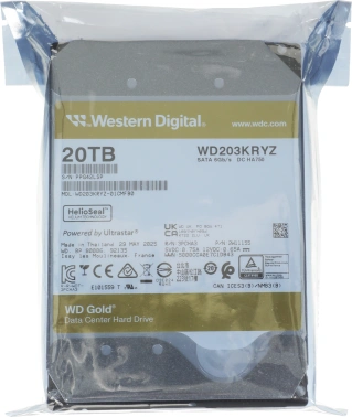 Жесткий диск WD SATA-III 20TB  WD203KRYZ