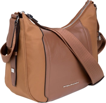 Сумка женская Piquadro Lyra BD6657W92T/CU коричневая натур.кожа/ткань