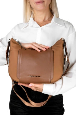 Сумка женская Piquadro Lyra BD6657W92T/CU коричневая натур.кожа/ткань