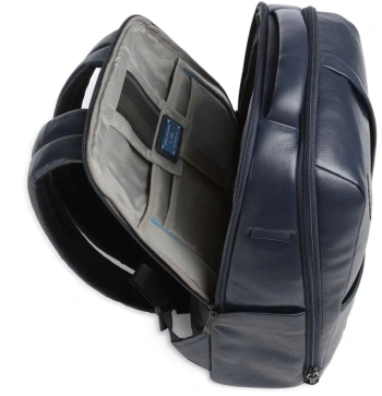 Рюкзак Piquadro Russel CA6766W137/BLU синий кожа