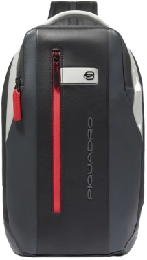 Рюкзак Piquadro Urban CA6801UB00/GRN серый/черный кожа