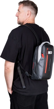 Рюкзак Piquadro Urban CA6801UB00/GRN серый/черный кожа
