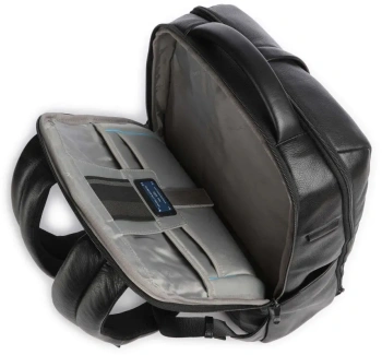 Рюкзак мужской Piquadro Russel CA6766W137/N черный кожа