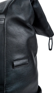 Рюкзак мужской Piquadro Russel CA6768W137/N роллтоп черный кожа