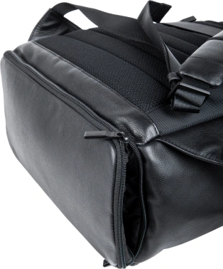 Рюкзак мужской Piquadro Russel CA6768W137/N роллтоп черный кожа