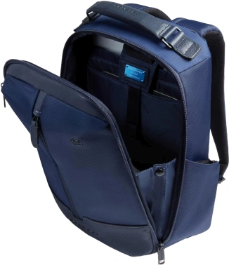 Рюкзак мужской Piquadro Marcel CA6822W138/BLU синий кожа/ткань