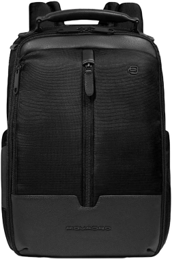 Рюкзак мужской Piquadro Marcel CA6822W138/N черный кожа/ткань