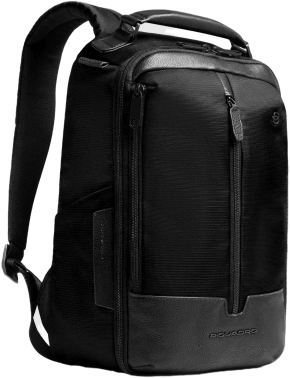 Рюкзак мужской Piquadro Marcel CA6822W138/N черный кожа/ткань