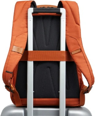 Рюкзак мужской Piquadro Marcel CA6823W138/ARCU оранжевый/коричневый ткань/натур.кожа