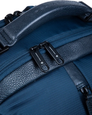 Рюкзак мужской Piquadro Marcel CA6823W138/BLU синий ткань/натур.кожа