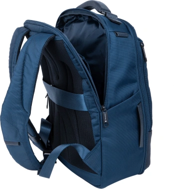 Рюкзак мужской Piquadro Marcel CA6823W138/BLU синий ткань/натур.кожа