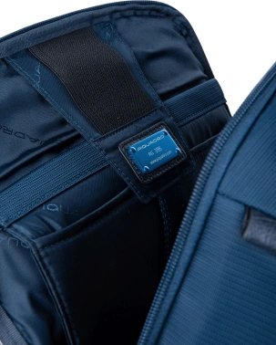 Рюкзак мужской Piquadro Marcel CA6823W138/BLU синий ткань/натур.кожа