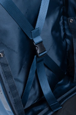 Рюкзак мужской Piquadro Marcel CA6823W138/BLU синий ткань/натур.кожа