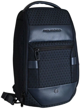 Рюкзак слинг мужской Piquadro Hex CA6826W139/BLU синий полиэстер
