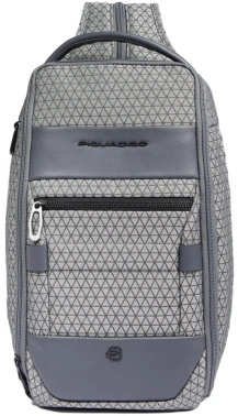 Рюкзак слинг мужской Piquadro Hex CA6826W139/GR серый полиэстер