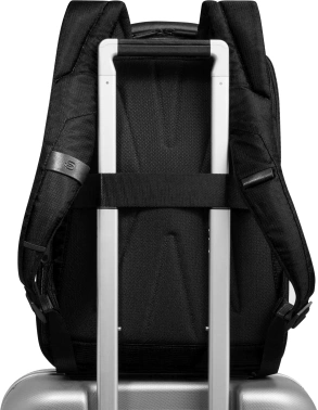 Рюкзак мужской Piquadro Marcel CA6849W138/N черный ткань/натур.кожа