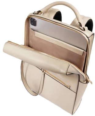 Рюкзак женский Piquadro Patricia CA6771W140/BE бежевый кожа