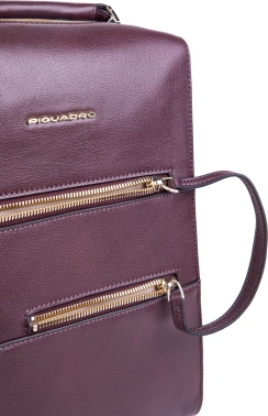 Рюкзак женский Piquadro Patricia CA6771W140/BO бургунди кожа