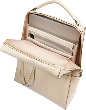 Рюкзак женский Piquadro Patricia CA6772W140/BE бежевый кожа