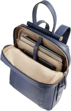 Рюкзак женский Piquadro Circle CA4576W92/BLU4 синий кожа