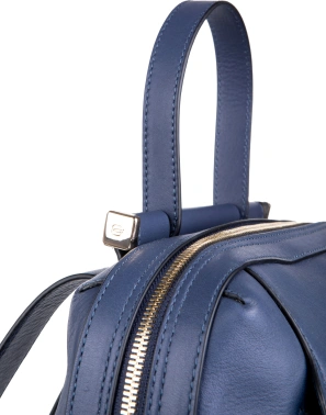 Рюкзак женский Piquadro Circle CA4576W92/BLU4 синий кожа