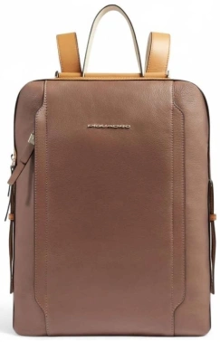 Рюкзак женский Piquadro Circle CA4576W92/MBE коричневый/бежевый кожа
