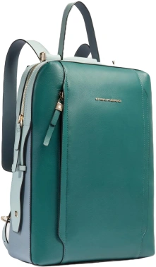 Рюкзак женский Piquadro Circle CA4576W92/OTAV бирюзовый/голубой кожа