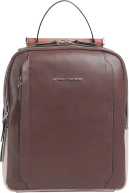 Рюкзак женский Piquadro Circle CA5566W92/MBE коричневый/бежевый кожа