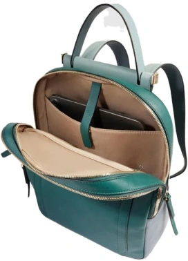 Рюкзак женский Piquadro Circle CA5566W92/OTAV бирюзовый/голубой кожа