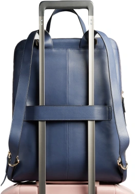 Рюкзак женский Piquadro Circle CA6216W92/BLU4 синий кожа