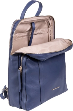 Рюкзак женский Piquadro Circle CA6216W92/BLU4 синий кожа