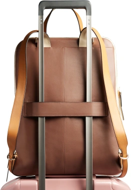 Рюкзак женский Piquadro Circle CA6216W92/MBE коричневый/бежевый кожа