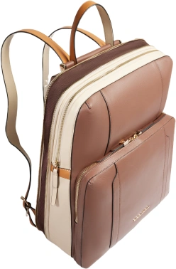 Рюкзак женский Piquadro Circle CA6216W92/MBE коричневый/бежевый кожа