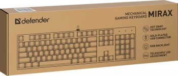 Клавиатура Defender Mirax GK-352