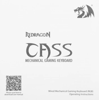 Клавиатура Redragon Cass
