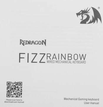 Клавиатура Redragon Fizz