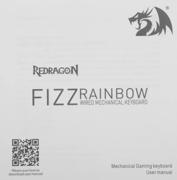 Клавиатура Redragon Fizz