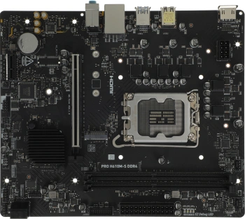 Материнская плата MSI PRO H610M-S DDR4