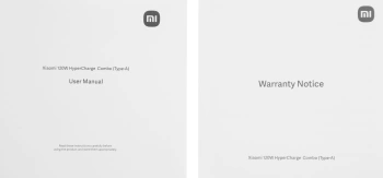 Сетевое зар./устр. Xiaomi  120W HyperCharge Combo (Type-A) EU