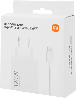 Сетевое зар./устр. Xiaomi  120W HyperCharge Combo (Type-A) EU