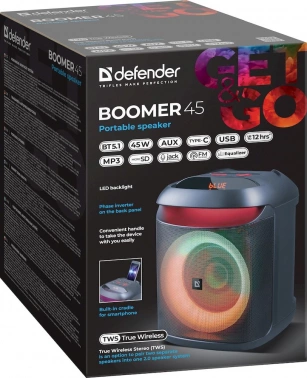 Колонка порт. Defender Boomer 45