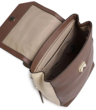 Рюкзак женский Piquadro Circle CA6780W92/MBE коричневый/бежевый кожа