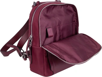 Рюкзак женский Piquadro Lyra CA5566W92T/BO бургунди ткань/натур.кожа